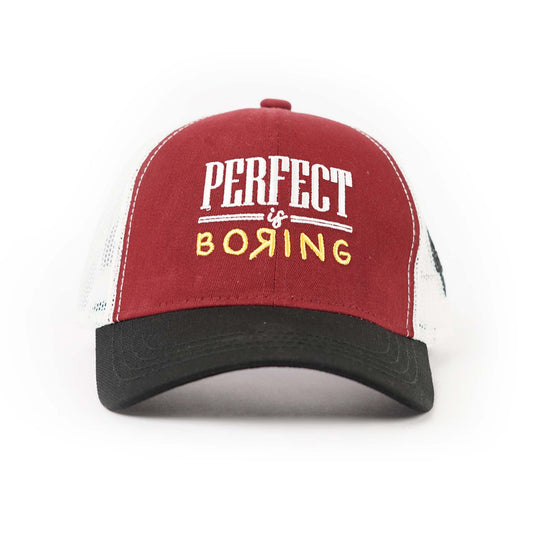 Perfect is Boring Trucker Hat